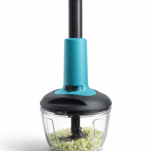 vesphere manual push vegetable chopper with bowl