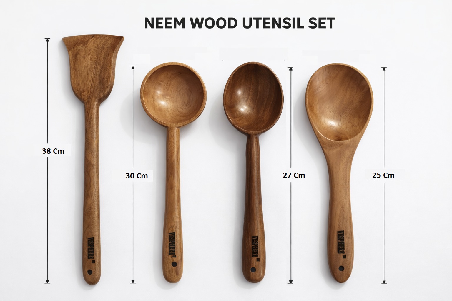 vesphere premium neem wood cooking utensils set of 4 β handmade wooden spatula & spoon set | eco friendly, non toxic kitchen tools vesphere premium neem wood cooking utensils set of 4 β handmade wooden spatula & spoon set | eco friendly, non toxic kitchen tools