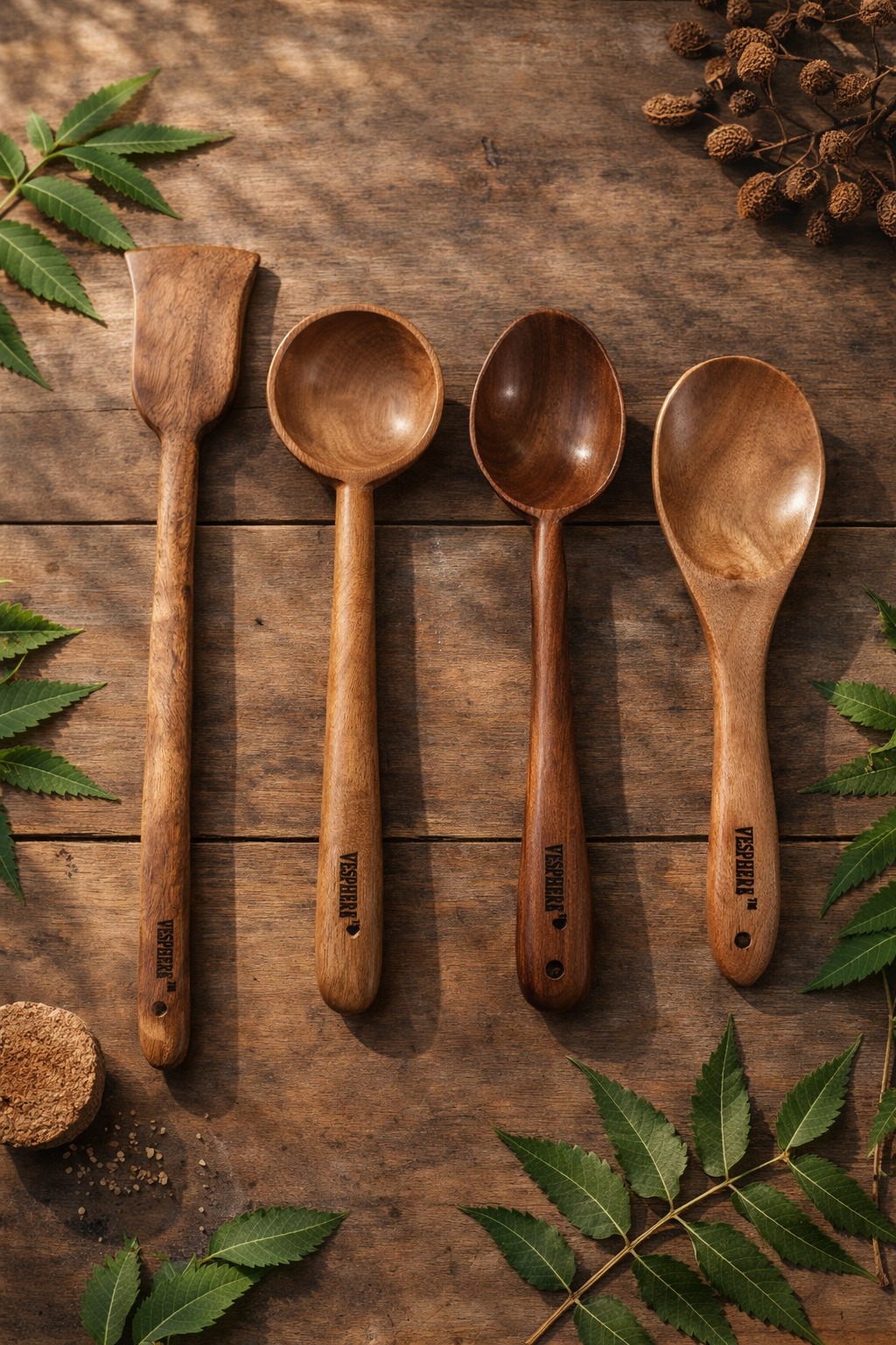 vesphere premium neem wood cooking utensils set of 4 β handmade wooden spatula & spoon set | eco friendly, non toxic kitchen tools vesphere premium neem wood cooking utensils set of 4 β handmade wooden spatula & spoon set | eco friendly, non toxic kitchen tools