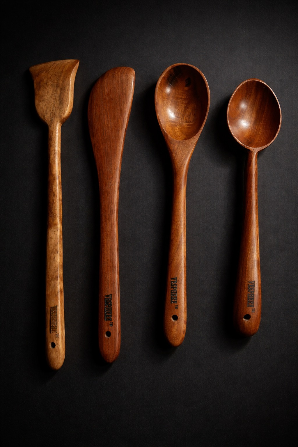 vesphere premium neem wood kitchen utensil set of 4 – handmade wooden spatula, turner & cooking spoon set | natural, eco friendly, non toxic cookware tools for non stick & healthy cooking vesphere premium neem wood kitchen utensil set of 4 – handmade wooden spatula, turner & cooking spoon set | natural, eco friendly, non toxic cookware tools for non stick & healthy cooking