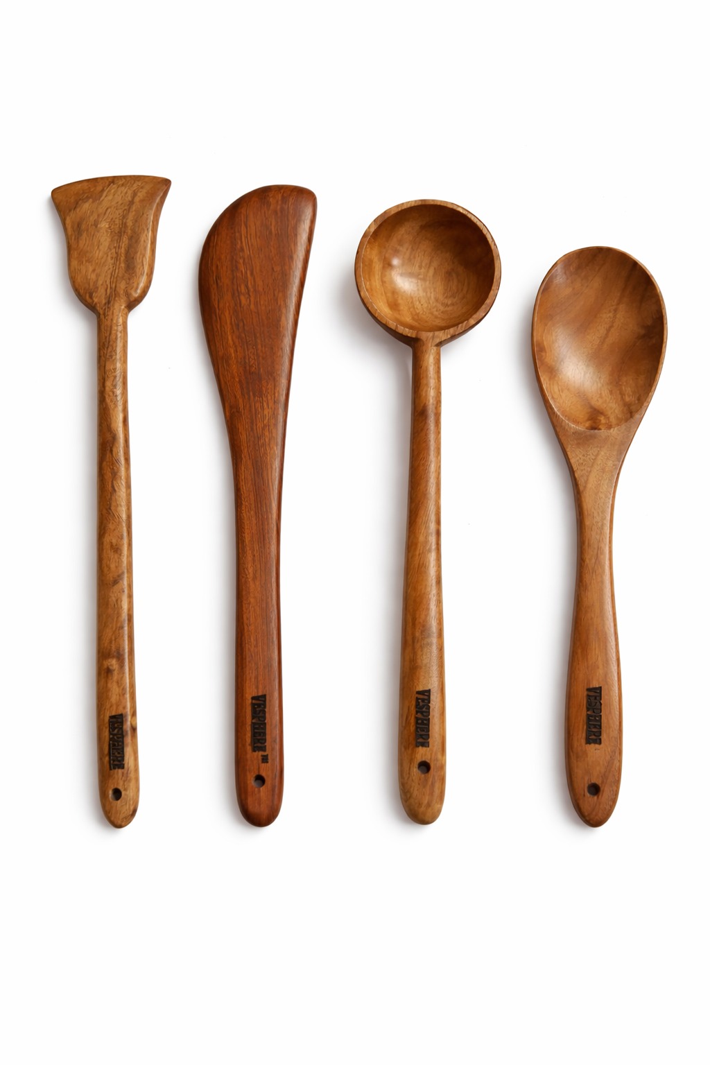 vesphere neem wood kitchen utensils set of 4 β natural wooden spatula, turner, ladle & cooking spoon | eco friendly, non stick safe, handmade wooden cooking tools vesphere neem wood kitchen utensils set of 4 β natural wooden spatula, turner, ladle & cooking spoon | eco friendly, non stick safe, handmade wooden cooking tools