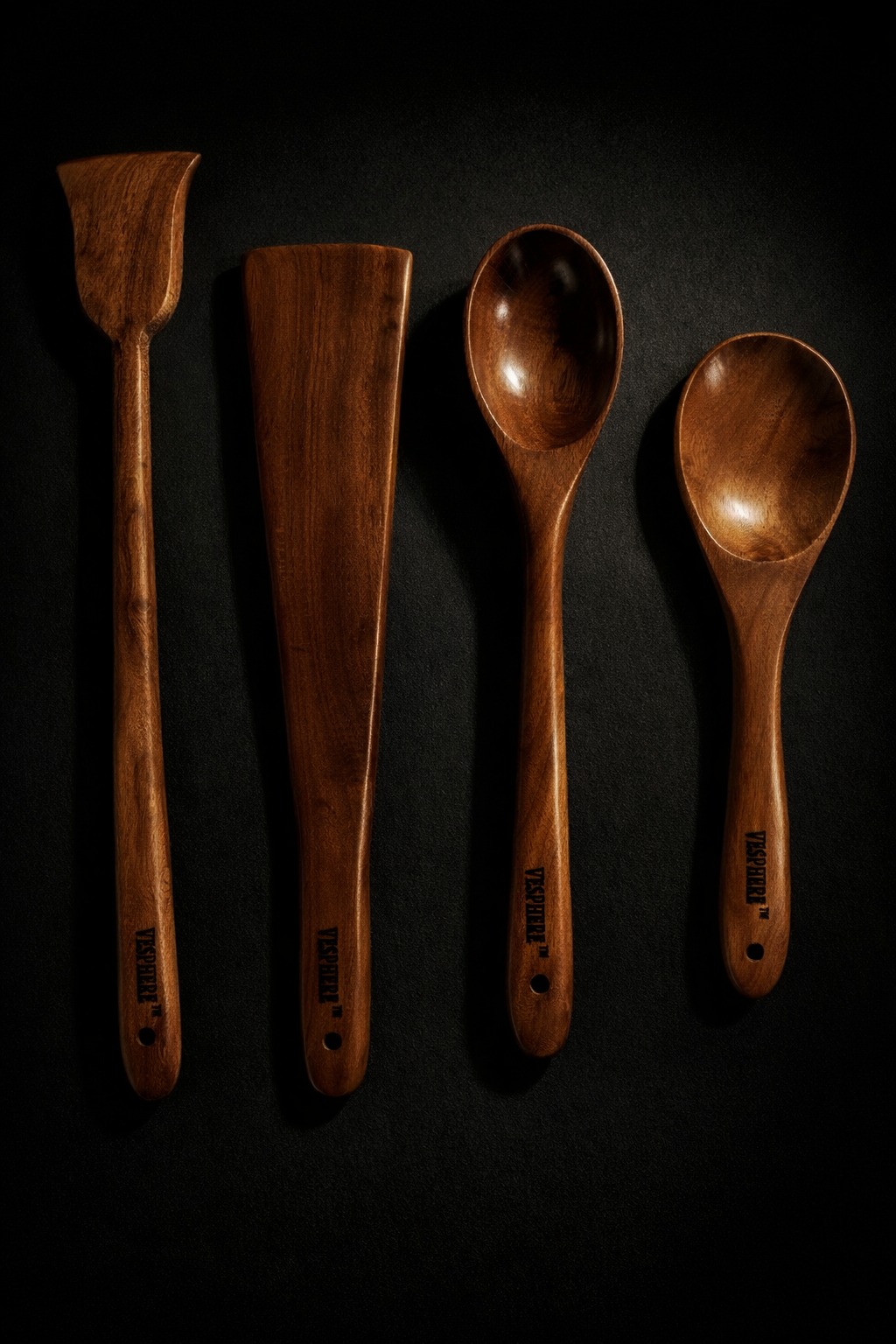 vesphere premium neem wood kitchen utensil set (4 pieces) – natural wooden cooking spoon & spatula set | eco friendly, chemical free, durable & heat resistant cookware tools for everyday cooking vesphere premium neem wood kitchen utensil set (4 pieces) – natural wooden cooking spoon & spatula set | eco friendly, chemical free, durable & heat resistant cookware tools for everyday cooking