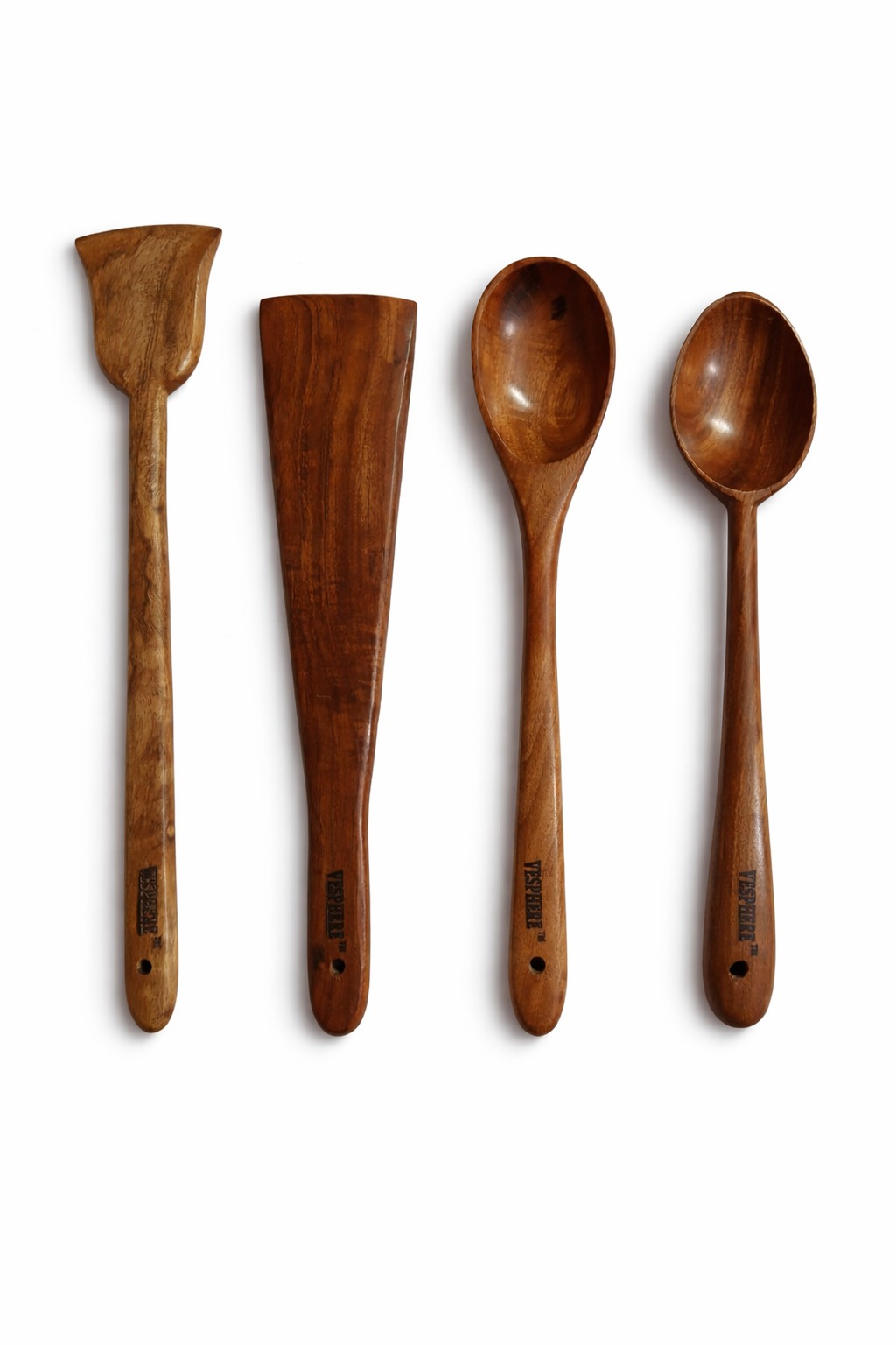 vesphere premium neem wood kitchen utensil set of 4 – handcrafted natural wooden cooking spoons & spatula set | eco friendly, non toxic, durable & heat resistant cooking tools for kitchen vesphere premium neem wood kitchen utensil set of 4 – handcrafted natural wooden cooking spoons & spatula set | eco friendly, non toxic, durable & heat resistant cooking tools for kitchen