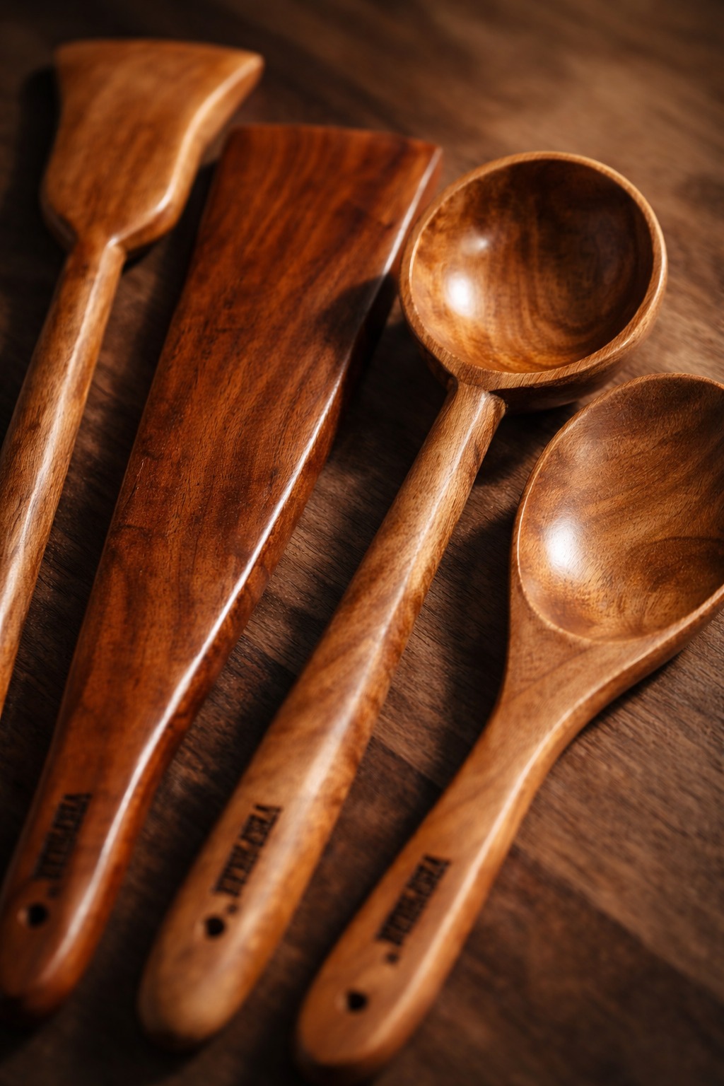 vesphere premium neem wood kitchen utensil set (4 pieces) – handmade natural wooden spatula, turner, ladle & cooking spoon | eco friendly, non toxic, durable cookware tools for healthy cooking vesphere premium neem wood kitchen utensil set (4 pieces) – handmade natural wooden spatula, turner, ladle & cooking spoon | eco friendly, non toxic, durable cookware tools for healthy cooking