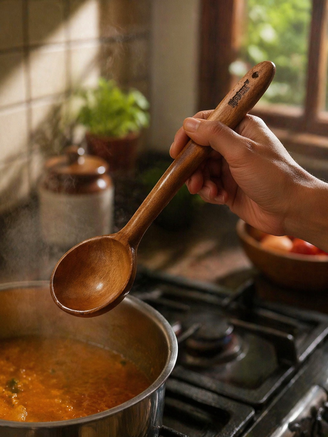 vesphere premium neem wood kitchen utensil set (4 pieces) – handmade natural wooden spatula, turner, ladle & cooking spoon | eco friendly, non toxic, durable cookware tools for healthy cooking vesphere premium neem wood kitchen utensil set (4 pieces) – handmade natural wooden spatula, turner, ladle & cooking spoon | eco friendly, non toxic, durable cookware tools for healthy cooking