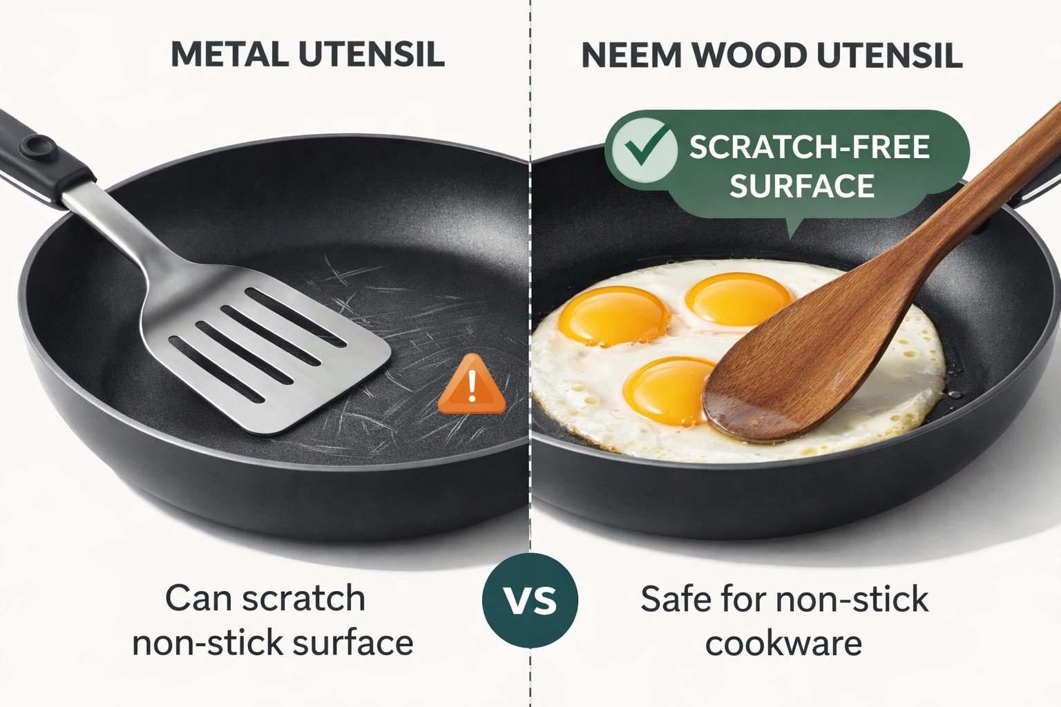 vesphere premium neem wood kitchen utensil set – handmade wooden spatula & spoon combo | natural, non toxic, heat resistant cooking tools for non stick cookware (set of 4) vesphere premium neem wood kitchen utensil set – handmade wooden spatula & spoon combo | natural, non toxic, heat resistant cooking tools for non stick cookware (set of 4)