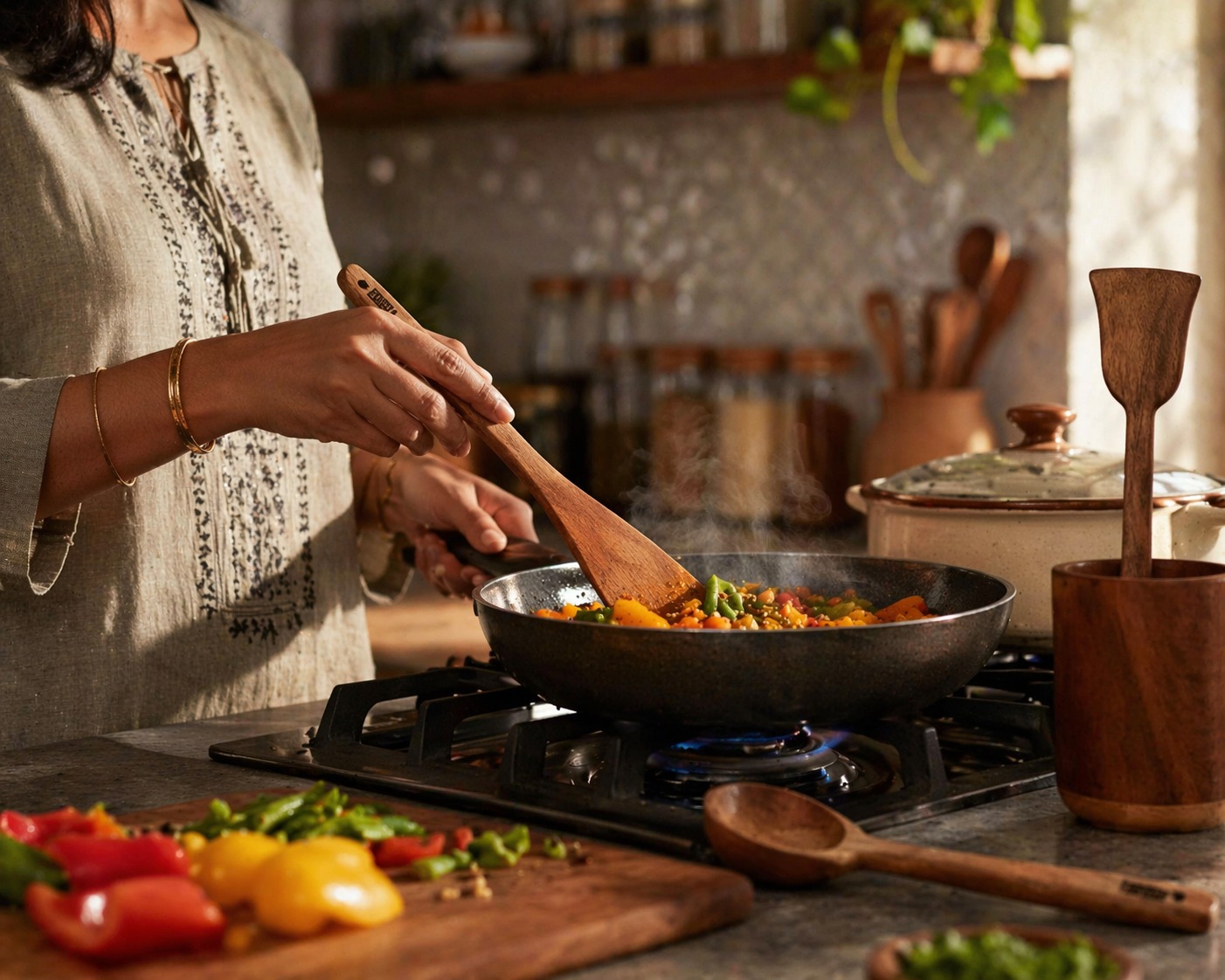 vesphere premium neem wood kitchen utensil set (4 pieces) – handcrafted natural wooden spatula & ladle set | eco friendly, heat resistant, non toxic cooking tools for kitchen vesphere premium neem wood kitchen utensil set (4 pieces) – handcrafted natural wooden spatula & ladle set | eco friendly, heat resistant, non toxic cooking tools for kitchen