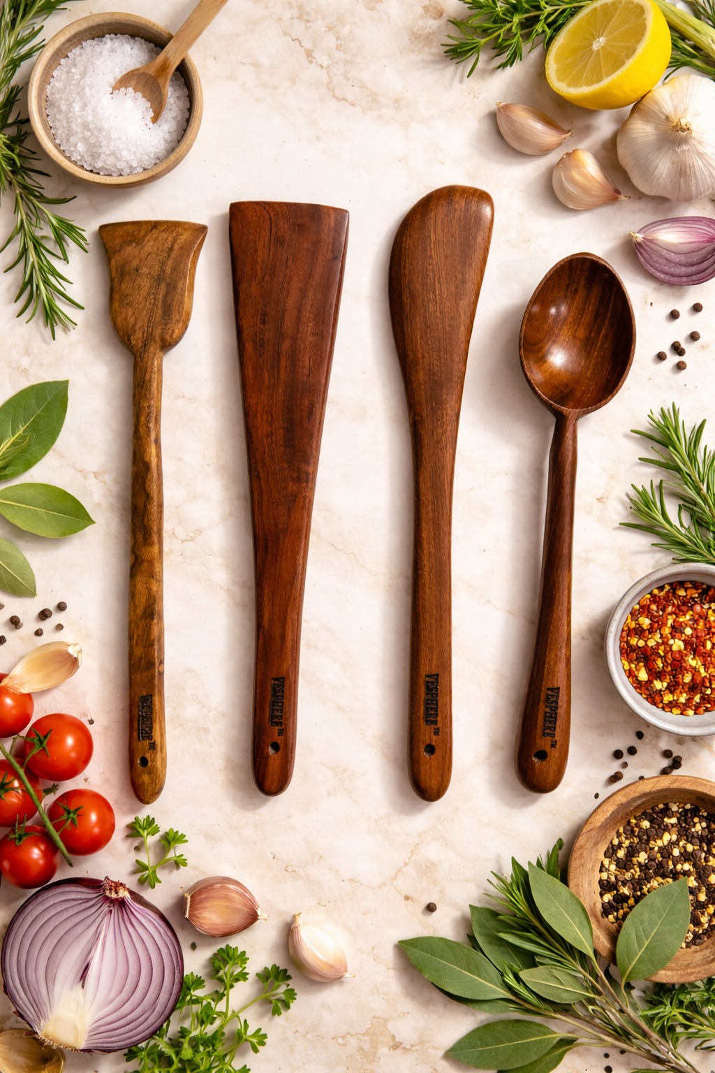 vesphere premium neem wood kitchen utensils set (4 pieces) – natural wooden spatula, turner & cooking spoon | eco friendly, non toxic, heat resistant cookware tools for modern kitchen vesphere premium neem wood kitchen utensils set (4 pieces) – natural wooden spatula, turner & cooking spoon | eco friendly, non toxic, heat resistant cookware tools for modern kitchen