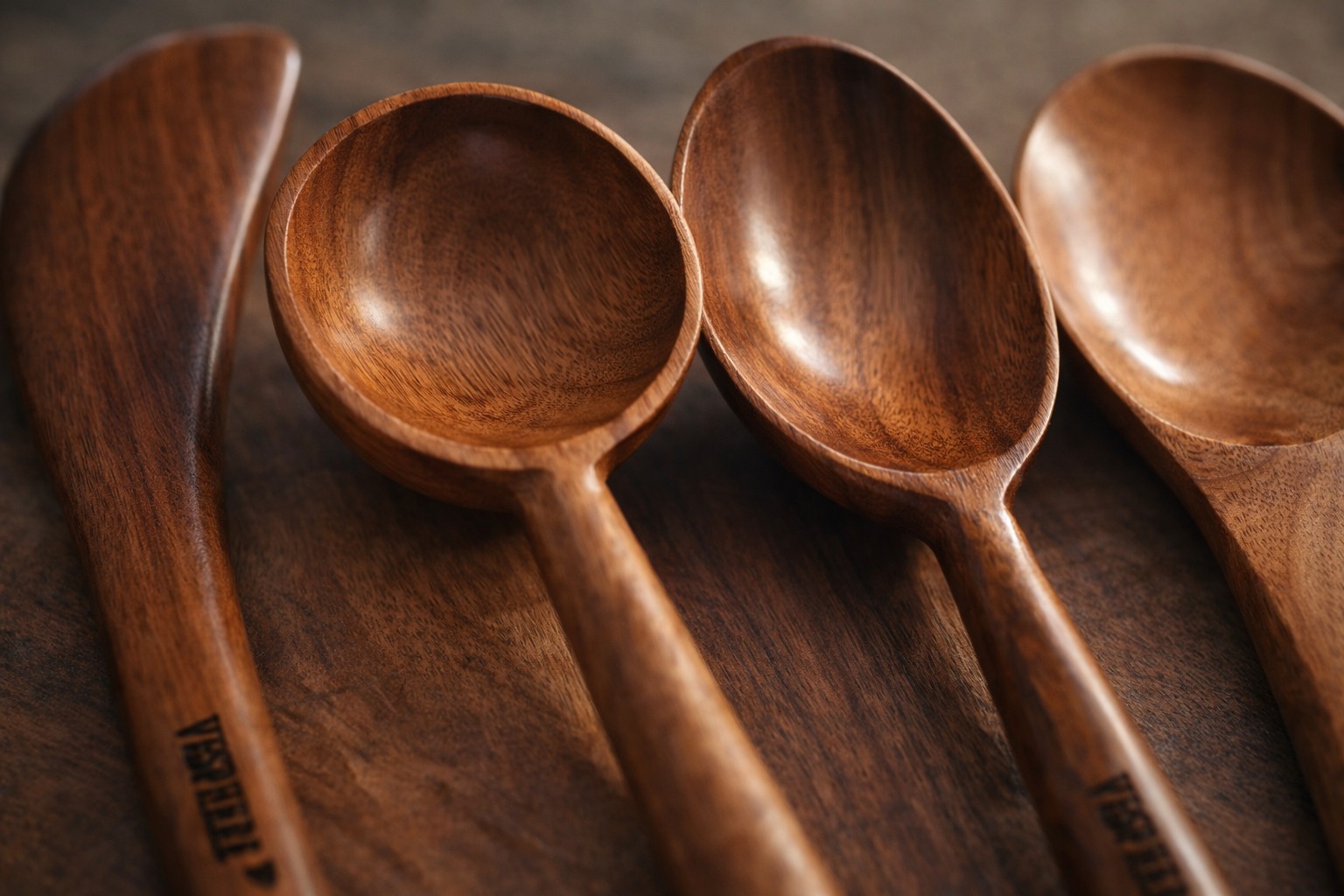 vesphere neem wood kitchen utensil set (4 pcs) – natural wooden spatula, ladle & cooking spoons, eco friendly, non toxic & durable cookware tools vesphere neem wood kitchen utensil set (4 pcs) – natural wooden spatula, ladle & cooking spoons, eco friendly, non toxic & durable cookware tools