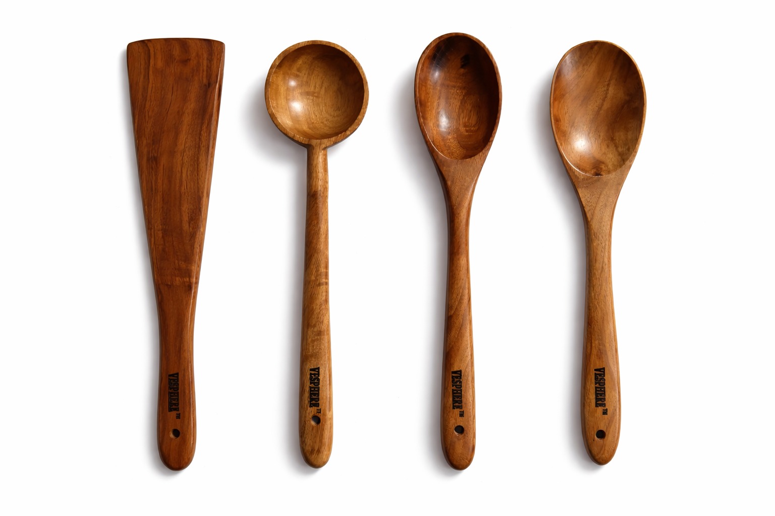 vesphere neem wood kitchen utensil set (4 pcs) – spatula, ladle, cooking & serving spoons | natural, eco friendly, durable wooden cooking tools vesphere neem wood kitchen utensil set (4 pcs) – spatula, ladle, cooking & serving spoons | natural, eco friendly, durable wooden cooking tools