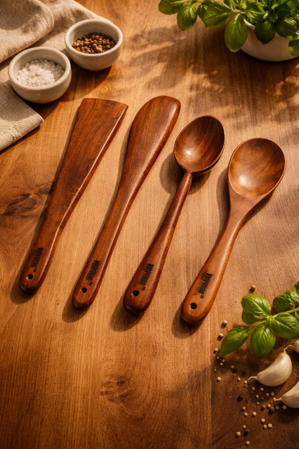vesphere premium neem wood kitchen utensil set (4 pieces) – handcrafted natural wooden spatula & cooking spoon set | eco friendly, durable, non toxic cookware tools for everyday cooking vesphere premium neem wood kitchen utensil set (4 pieces) – handcrafted natural wooden spatula & cooking spoon set | eco friendly, durable, non toxic cookware tools for everyday cooking